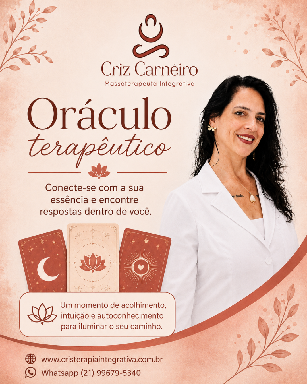 Criz Carneiro, Terapeuta Integrativa